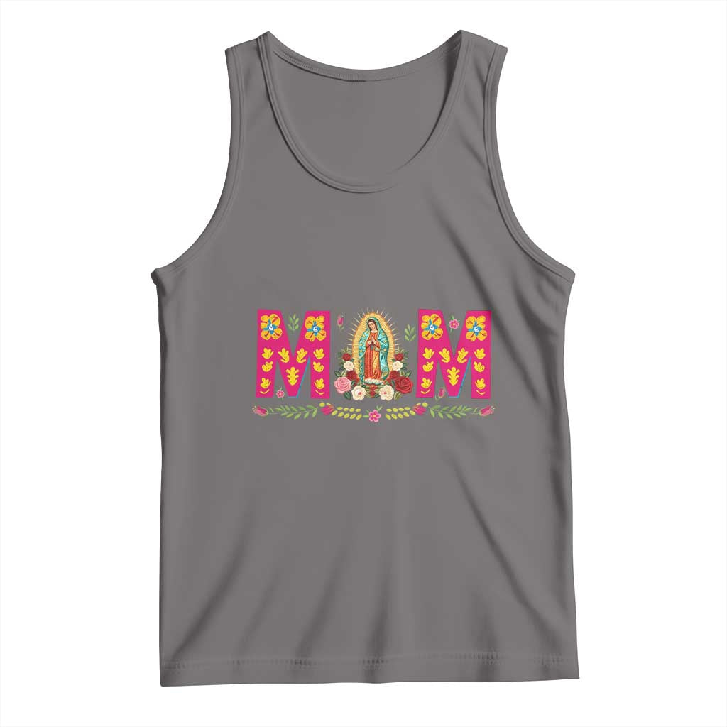 Virgen de Guadalupe Tank Top Mexican Heritage Mom Mother’s Day Gift