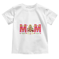 Virgen de Guadalupe Toddler T Shirt Mexican Heritage Mom Mother’s Day Gift