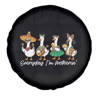 Everyday I'm Motherin Spare Tire Cover Cinco De Mayo Silly Goose Fiesta