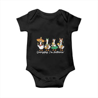 Everyday I'm Motherin Baby Onesie Cinco De Mayo Silly Goose Fiesta