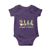 Everyday I'm Motherin Baby Onesie Cinco De Mayo Silly Goose Fiesta