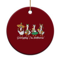 Everyday I'm Motherin Ceramic Ornament Cinco De Mayo Silly Goose Fiesta