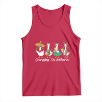 Everyday I'm Motherin Tank Top Cinco De Mayo Silly Goose Fiesta