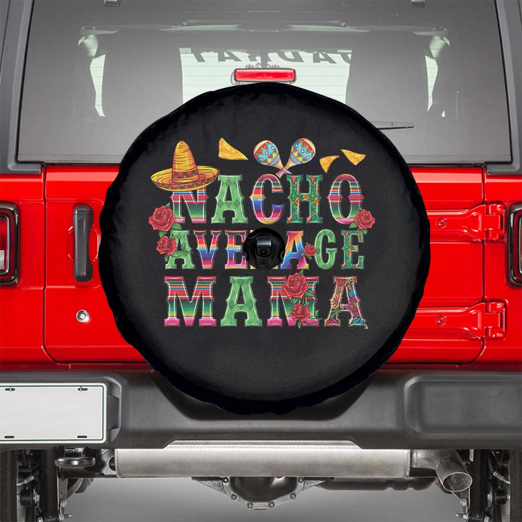 Nacho Average Mama Spare Tire Cover Mexican Mama Cinco De Mayo Fiesta Mother's Day Gift