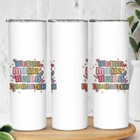 Weird Moms Build Character Skinny Tumbler Funny Mom Mother's Day