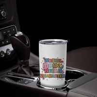 Weird Moms Build Character Tumbler Cup Funny Mom Mother's Day