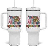 Weird Moms Build Character Tumbler With Handle Funny Mom Mother's Day