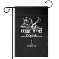 Feral Moms Social Club Garden Flag Western Cowgirl Mom Mother’s Day Gift