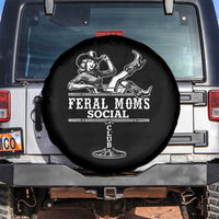 Feral Moms Social Club Spare Tire Cover Western Cowgirl Mom Mother’s Day Gift