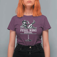 Feral Moms Social Club T Shirt For Women Western Cowgirl Mom Mother’s Day Gift