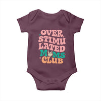 Overstimulated Moms Club Baby Onesie Funny Mom Life Mother Day Gift