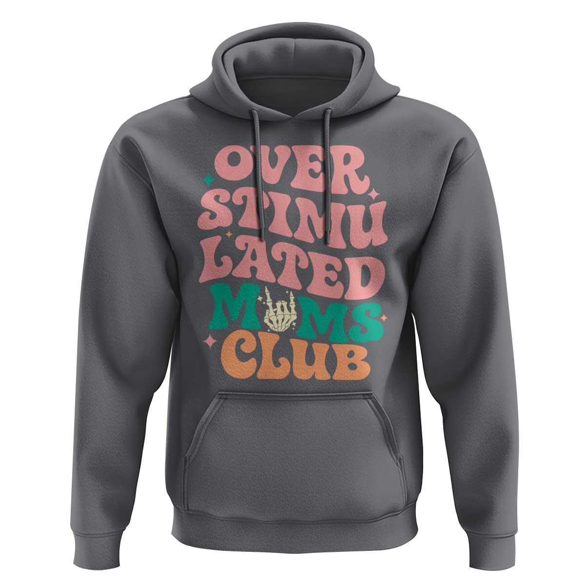 Overstimulated Moms Club Hoodie Funny Mom Life Mother Day Gift
