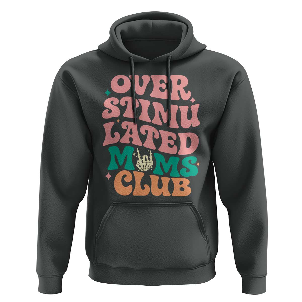 Overstimulated Moms Club Hoodie Funny Mom Life Mother Day Gift