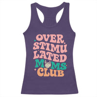 Overstimulated Moms Club Racerback Tank Top Funny Mom Life Mother Day Gift