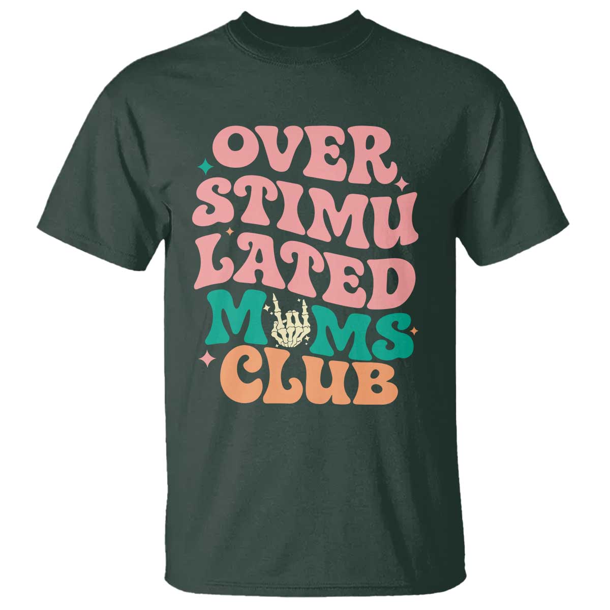 Overstimulated Moms Club T Shirt Funny Mom Life Mother Day Gift