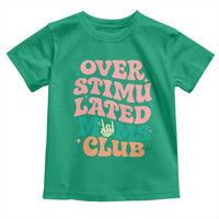 Overstimulated Moms Club Toddler T Shirt Funny Mom Life Mother Day Gift