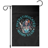 Overstimulated Moms Club Garden Flag Neurodivergent Mom Mental Health