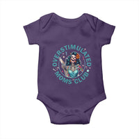 Overstimulated Moms Club Baby Onesie Neurodivergent Mom Mental Health
