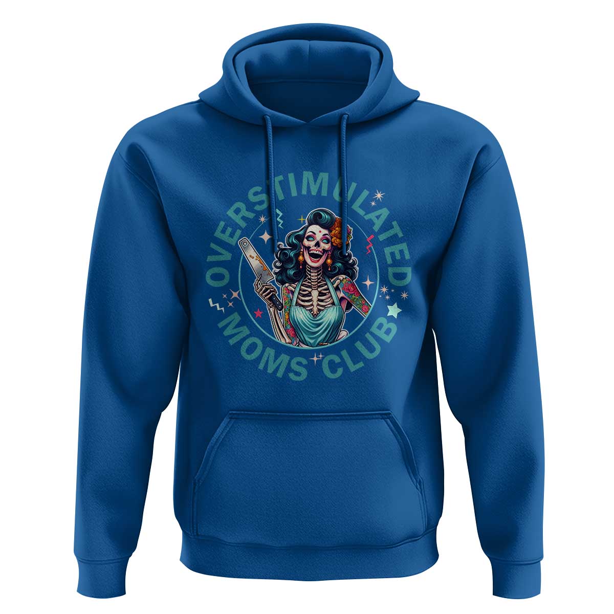 Overstimulated Moms Club Hoodie Neurodivergent Mom Mental Health