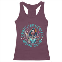Overstimulated Moms Club Racerback Tank Top Neurodivergent Mom Mental Health