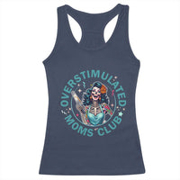 Overstimulated Moms Club Racerback Tank Top Neurodivergent Mom Mental Health