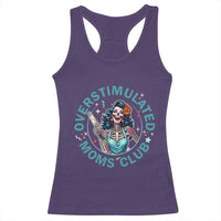 Overstimulated Moms Club Racerback Tank Top Neurodivergent Mom Mental Health