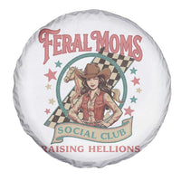 Feral Moms Social Club Spare Tire Cover Western Cowgirl Mom Mother’s Day
