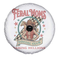 Feral Moms Social Club Spare Tire Cover Western Cowgirl Mom Mother’s Day