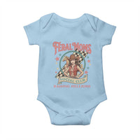 Feral Moms Social Club Baby Onesie Western Cowgirl Mom Mother’s Day