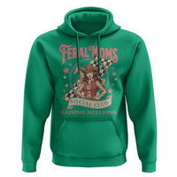 Feral Moms Social Club Hoodie Western Cowgirl Mom Mother’s Day