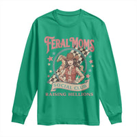 Feral Moms Social Club Long Sleeve Shirt Western Cowgirl Mom Mother’s Day