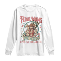 Feral Moms Social Club Long Sleeve Shirt Western Cowgirl Mom Mother’s Day