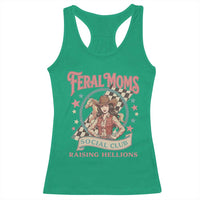 Feral Moms Social Club Racerback Tank Top Western Cowgirl Mom Mother’s Day