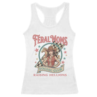 Feral Moms Social Club Racerback Tank Top Western Cowgirl Mom Mother’s Day