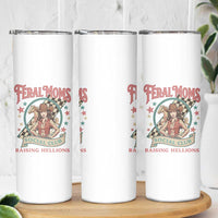 Feral Moms Social Club Skinny Tumbler Western Cowgirl Mom Mother’s Day