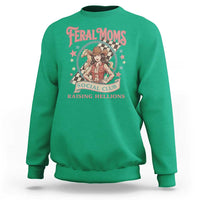 Feral Moms Social Club Sweatshirt Western Cowgirl Mom Mother’s Day