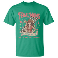 Feral Moms Social Club T Shirt Western Cowgirl Mom Mother’s Day