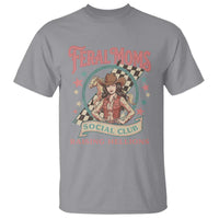 Feral Moms Social Club T Shirt Western Cowgirl Mom Mother’s Day