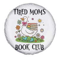 Tired Moms Book Club Spare Tire Cover Silly Goose Mama Bookish Reader Gift