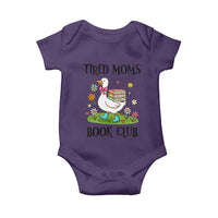Tired Moms Book Club Baby Onesie Silly Goose Mama Bookish Reader Gift