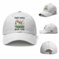 Tired Moms Book Club Baseball Cap Silly Goose Mama Bookish Reader Gift
