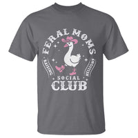 Feral Moms Raising Hellions Social Club T Shirt Funny Goose Pink Cowgirl Boots Hat