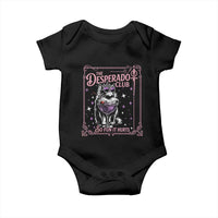 The Desperado Club Sign Sci-Fi Book Baby Onesie Vintage Princess Cat Book Lover