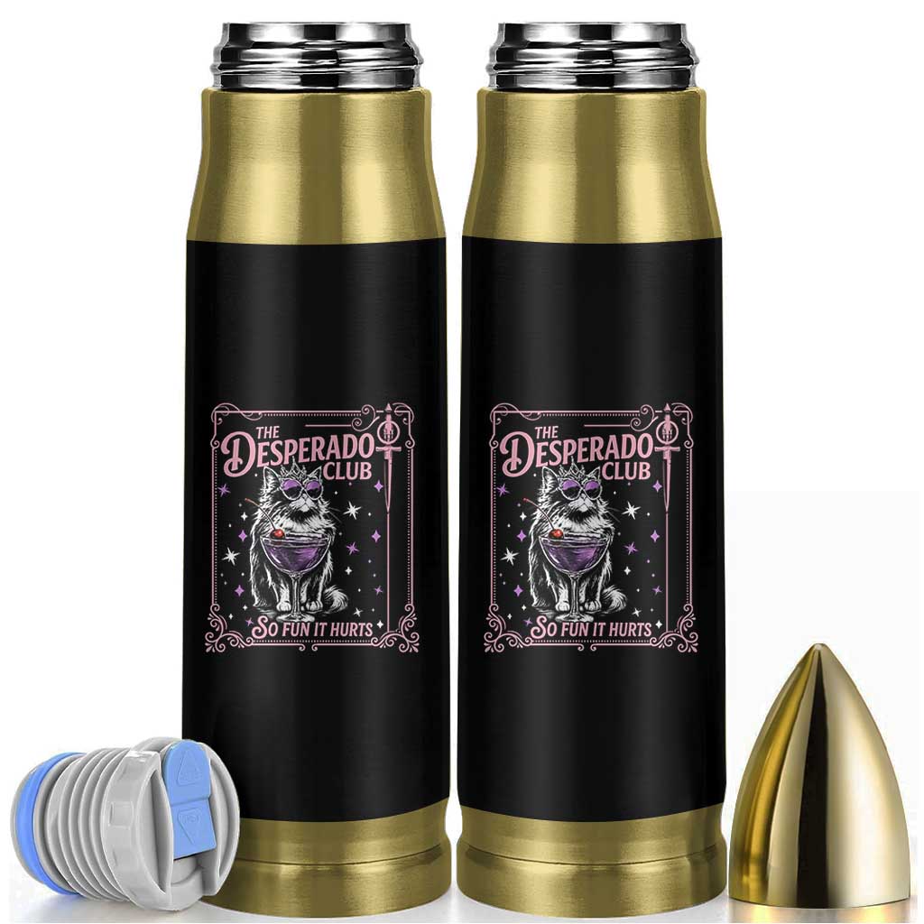 The Desperado Club Sign Sci-Fi Book Bullet Tumbler Vintage Princess Cat Book Lover