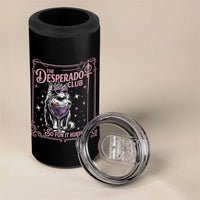 The Desperado Club Sign Sci-Fi Book 4 in 1 Can Cooler Tumbler Vintage Princess Cat Book Lover