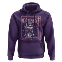 The Desperado Club Sign Sci-Fi Book Hoodie Vintage Princess Cat Book Lover
