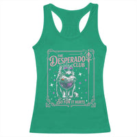 The Desperado Club Sign Sci-Fi Book Racerback Tank Top Vintage Princess Cat Book Lover