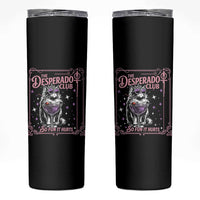 The Desperado Club Sign Sci-Fi Book Skinny Tumbler Vintage Princess Cat Book Lover