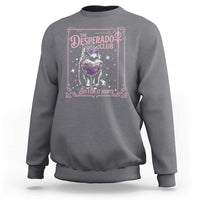 The Desperado Club Sign Sci-Fi Book Sweatshirt Vintage Princess Cat Book Lover