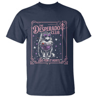 The Desperado Club Sign Sci-Fi Book T Shirt Vintage Princess Cat Book Lover